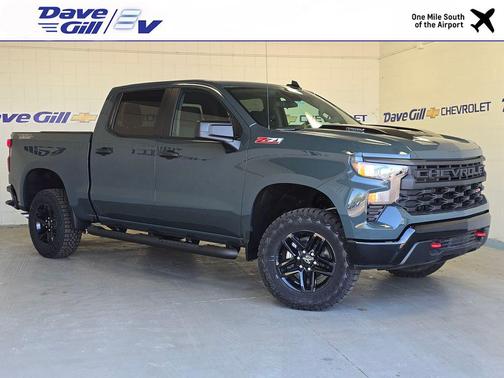 Cypress Gray 2026 Chevrolet Silverado 1500 Custom Trail Boss