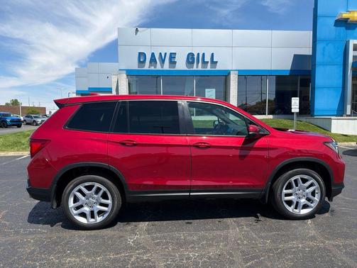 Radiant Red 2025 Honda Passport AWD EX-L