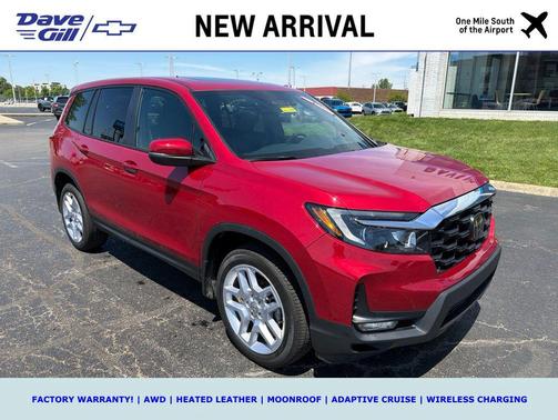 Radiant Red 2025 Honda Passport AWD EX-L