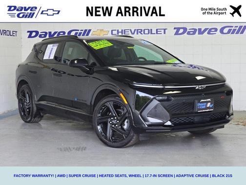 Black 2024 Chevrolet Equinox EV RS