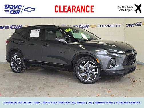 Nightfall Gray Metallic 2020 Chevrolet Blazer RS