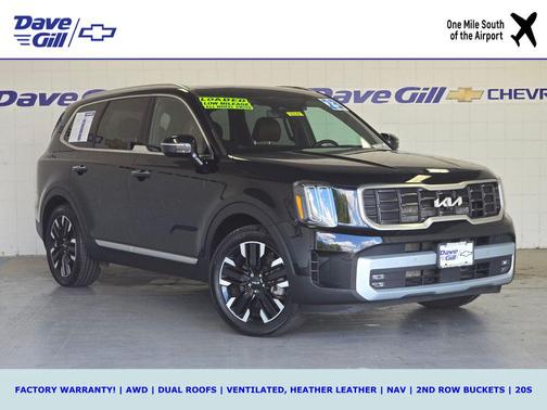 Ebony Black 2023 Kia Telluride SX Prestige X-Line