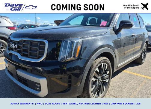 Ebony Black 2023 Kia Telluride SX SUV