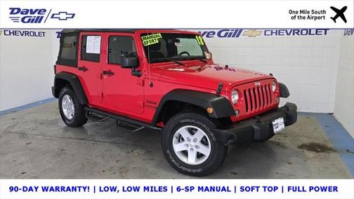 2018 Jeep Wrangler JK Unlimited Sport