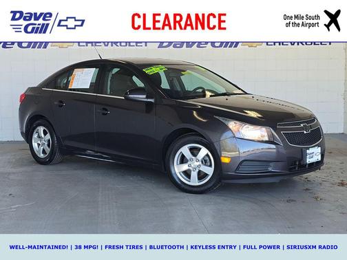 Tungsten Metallic 2014 Chevrolet Cruze 1LT