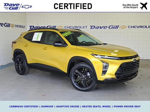 Nitro Yellow Metallic 2024 Chevrolet Trax FWD ACTIV