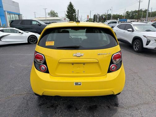 Bright Yellow 2016 Chevrolet Sonic LT