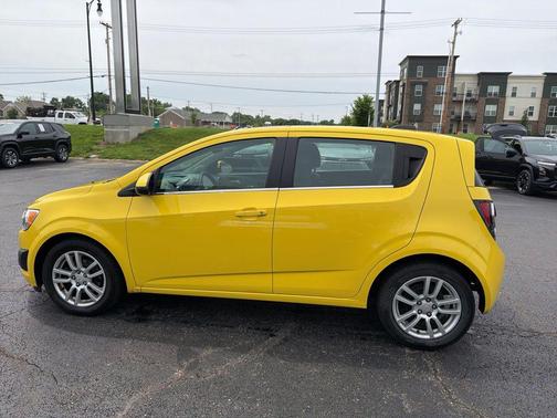 Bright Yellow 2016 Chevrolet Sonic LT