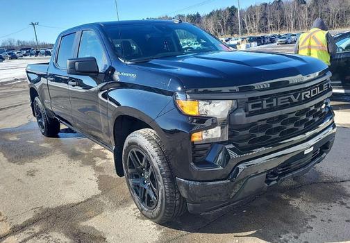 Black 2024 Chevrolet Silverado 1500 Custom