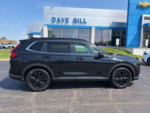 Crystal Black Pearl 2023 Honda CR-V Hybrid Sport Touring AWD