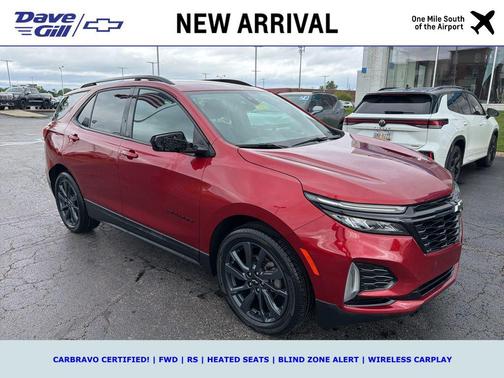 Radiant Red Tintcoat 2024 Chevrolet Equinox FWD RS