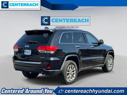 Brilliant Black Crystal Pearlcoat 2015 Jeep Grand Cherokee Limited
