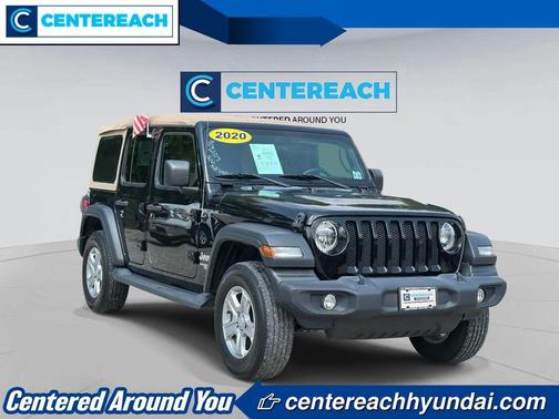 Black Clearcoat 2020 Jeep Wrangler Unlimited Sport