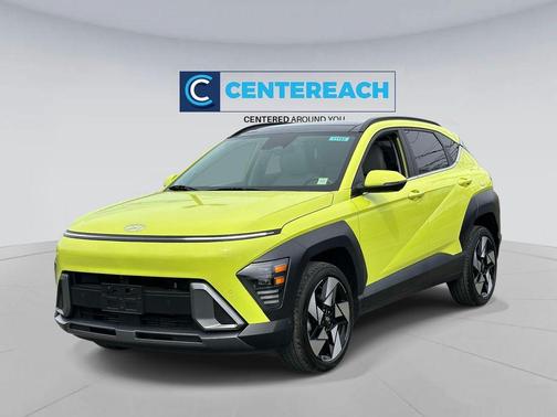 Yellow 2024 Hyundai KONA Limited