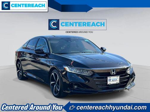 Crystal Black Pearl 2022 Honda Accord Sport 1.5T
