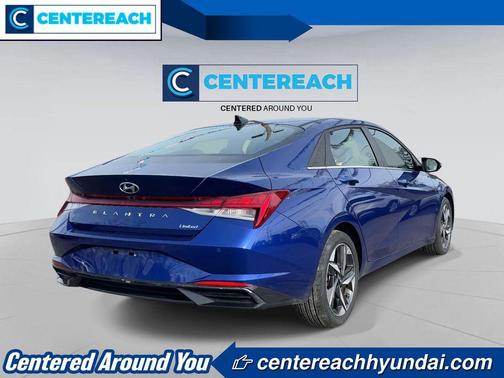 Intense Blue 2022 Hyundai ELANTRA Limited