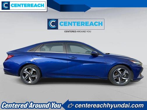 Intense Blue 2022 Hyundai ELANTRA Limited