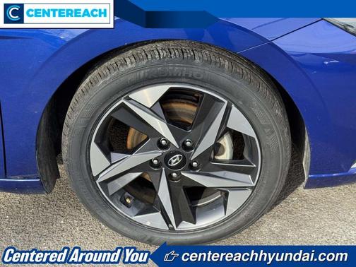 Intense Blue 2022 Hyundai ELANTRA Limited