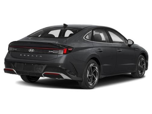 Black 2026 Hyundai SONATA SEL Sport