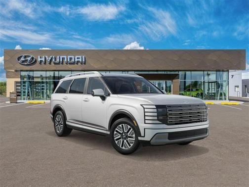 White Pearl 2026 Hyundai Palisade Hybrid SEL Premium 7P