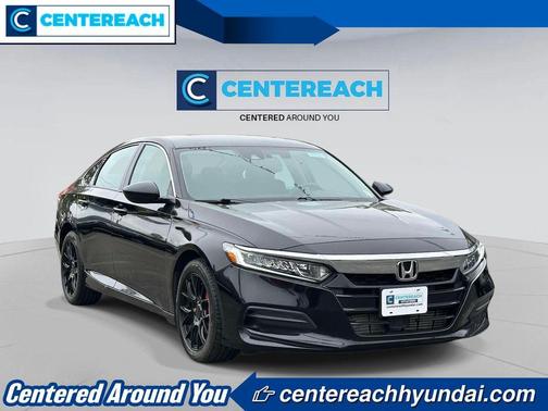 Crystal Black Pearl 2018 Honda Accord LX