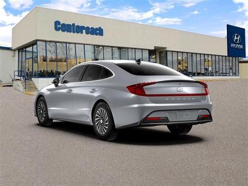 Silver 2023 Hyundai SONATA Hybrid SEL