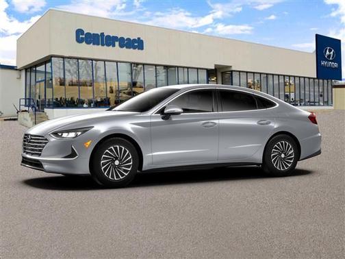 Silver 2023 Hyundai SONATA Hybrid SEL