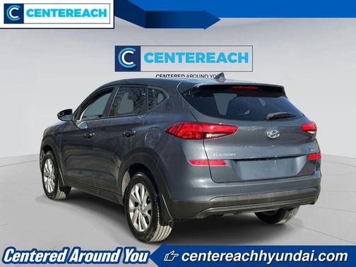 Blue 2021 Hyundai TUCSON SE