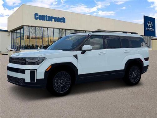 White 2026 Hyundai SANTA FE HEV Calligraphy