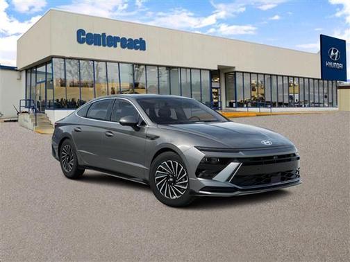 Gray 2026 Hyundai SONATA Hybrid Limited