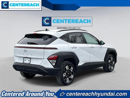 White 2024 Hyundai KONA SEL