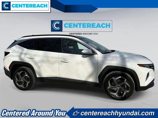 White Pearl 2023 Hyundai TUCSON Limited
