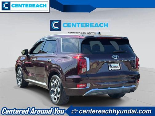 Burgundy 2021 Hyundai PALISADE Calligraphy