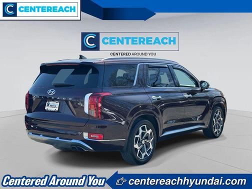 Burgundy 2021 Hyundai PALISADE Calligraphy