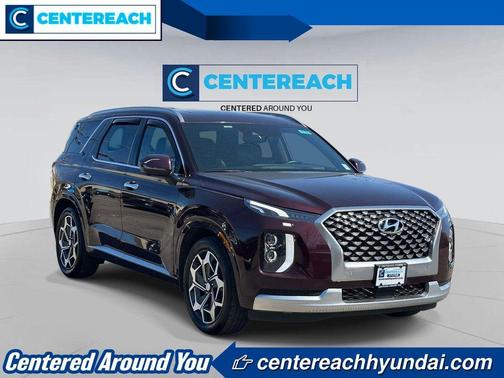 Burgundy 2021 Hyundai PALISADE Calligraphy