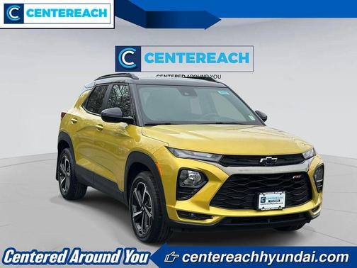Yellow Metallic 2023 Chevrolet Trailblazer RS