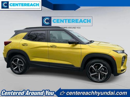 Yellow Metallic 2023 Chevrolet Trailblazer RS