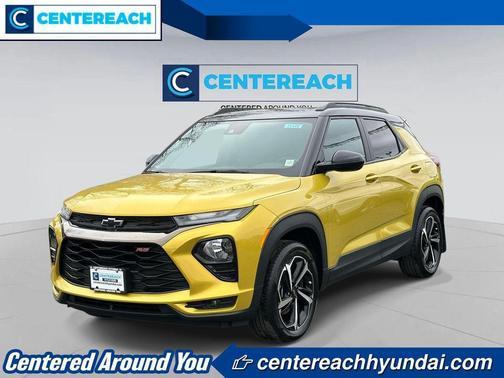 Yellow Metallic 2023 Chevrolet Trailblazer RS