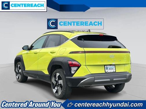 Yellow 2024 Hyundai KONA Limited