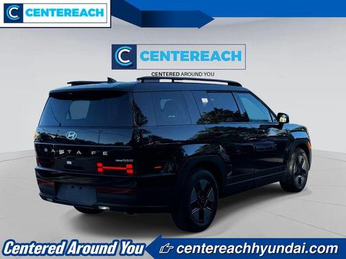Phantom Black 2025 Hyundai SANTA FE HEV SEL