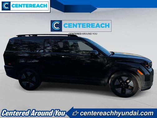 Phantom Black 2025 Hyundai SANTA FE HEV SEL