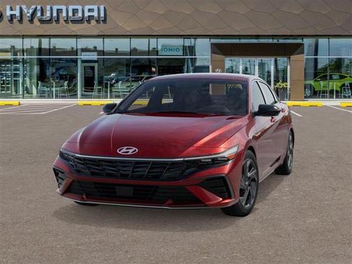Red 2026 Hyundai ELANTRA SEL Sport