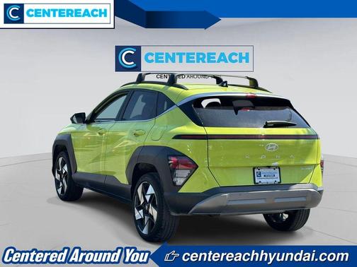 Yellow 2024 Hyundai KONA Limited