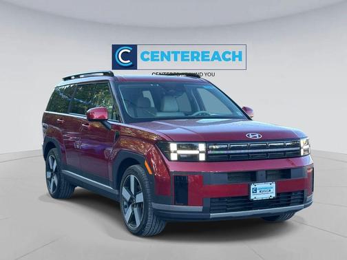 Red 2024 Hyundai SANTA FE HEV Limited