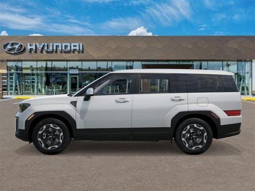 White 2026 Hyundai SANTA FE HEV SE