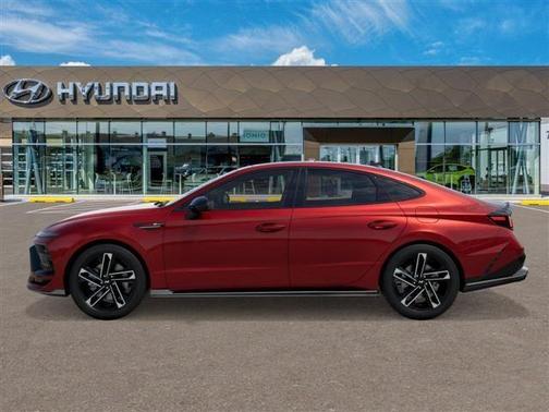Red 2026 Hyundai SONATA N Line