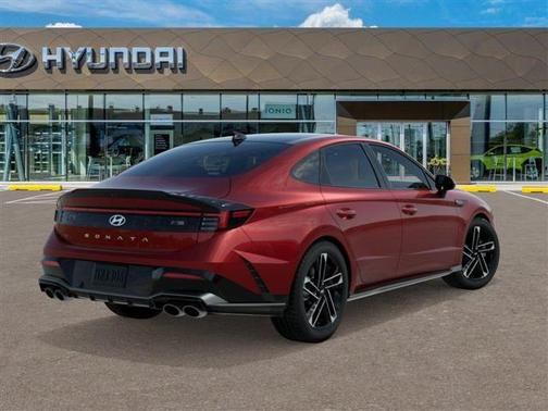Red 2026 Hyundai SONATA N Line