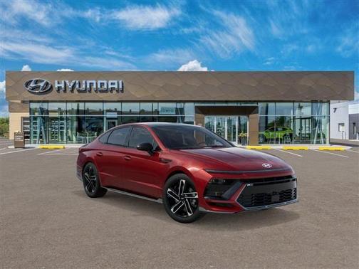 Red 2026 Hyundai SONATA N Line