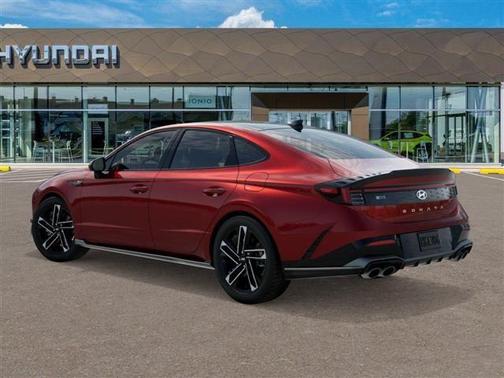 Red 2026 Hyundai SONATA N Line