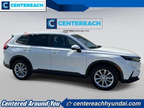 Platinum White 2024 Honda CR-V EX